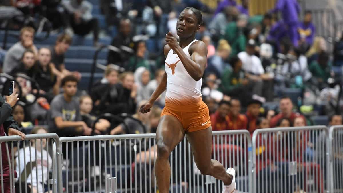 Julien Alfred Clocks 7.04 the Fastest 60m Time in Collegiate History at